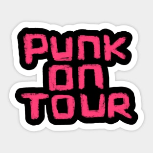 Punk on Tour for Punk Rocker Sticker